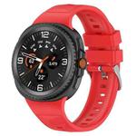 For  Samsung Galaxy Watch 8 40 / 44mm Ice Crystal Texture Silicone Watch Band(Red)