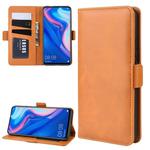 Wallet Stand Leather Cell Phone Case for Y9 PRIME 2019，with Wallet & Holder & Card Slots(Yellow)