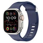 For Apple Watch 46mm / 49mm / 45mm / 44mm Explorer Silicone Watch Band(Midnight Blue)