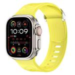 For Apple Watch 46mm / 49mm / 45mm / 44mm Explorer Silicone Watch Band(Fresh Lemon)