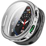 For Samsung Galaxy Watch 8 40mm All Coverage Electroplated TPU Watch Protective Case(Silver)