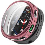For Samsung Galaxy Watch 8 40mm All Coverage Electroplated TPU Watch Protective Case(Pink)