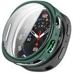 For Samsung Galaxy Watch 8 40mm All Coverage Electroplated TPU Watch Protective Case(Dark Green)