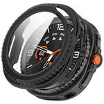 For Samsung Galaxy Watch 8 Classic / Ultra 2  Tempered Film Integrated PC Watch Case(Glossy Black)