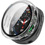 For Samsung Galaxy Watch 8 44mm Tempered Film Integrated PC Watch Case(Transparent)
