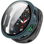 For Samsung Galaxy Watch 8 40mm Tempered Film Integrated PC Watch Case(Pine Green)