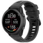 22mm Jelly Silicone Watch Band(Black)