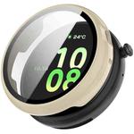 For Honor Watch Fit Tempered Film Integrated PC Watch Protective Case(Ivory White)