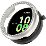 For Honor Watch Fit Single Row Diamond Half Coverage Hollow TPU Watch Case(Starlight)