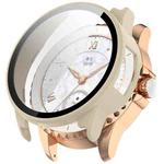 For Honor ROSSINI 2e Tempered Film Integrated PC Watch Protective Case(Ivory White)