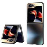 For Samsung Galaxy Z Flip5 5G AG Frosted Folding Shockproof Phone Case(Black)