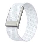 For WHOOP 5.0 Regular Elastic Force Decorative Design Nylon Watch Band(White)