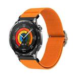 22mm Universal Mechanical Drip Elastic Nylon Watch Band(Orange)