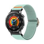 22mm Universal Mechanical Drip Elastic Nylon Watch Band(Lotus Blue)