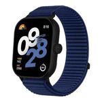 For Redmi Watch 5 / Watch 4 Woven Nylon Hook And Loop Fastener Watch Band(Azure)
