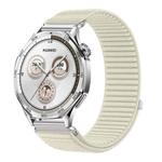 18mm Woven Nylon Hook And Loop Fastener Watch Band(Starlight)