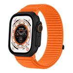 For Apple Watch 42mm / 41mm / 40mm / 38mm Wild Mountain Texture Woven Nylon Watch Band(Orange)