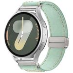 20mm Kalebol Cool Denim Magnetic Buckle Watch Band(Teal)