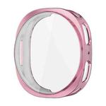 For Samsung Galaxy Watch8 40mm ENKAY Hat-Prince Full Coverage Electroplated Soft TPU Case with Screen Protection(Pink)