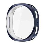 For Samsung Galaxy Watch8 40mm ENKAY Hat-Prince Full Coverage Electroplated Soft TPU Case with Screen Protection(Blue)