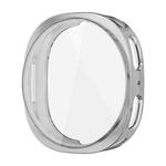 For Samsung Galaxy Watch8 40mm ENKAY Hat-Prince Full Coverage Electroplated Soft TPU Case with Screen Protection(Silver)