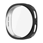 For Samsung Galaxy Watch8 44mm ENKAY Hat-Prince Full Coverage Electroplated Soft TPU Case with Screen Protection(Black)