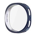 For Samsung Galaxy Watch8 44mm ENKAY Hat-Prince Full Coverage Electroplated Soft TPU Case with Screen Protection(Blue)