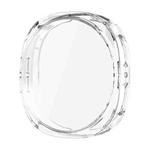 For Samsung Galaxy Watch8 44mm ENKAY Hat-Prince Full Coverage Electroplated Soft TPU Case with Screen Protection(Transparent)
