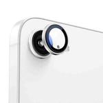 For iPhone 16e Kalebol Precise Alignment Stepped Eagle Eye Metal Lens Film(White)