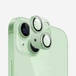 For iPhone 15 Kalebol Precise Alignment Stepped Eagle Eye Metal Lens Film(Green)