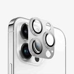 For iPhone 14 Pro Max Kalebol Precise Alignment Stepped Eagle Eye Metal Lens Film(Silver)