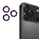 For iPhone 17 Pro / 17 Pro Max ENKAY 9H Rear Lens Aluminium Alloy Tempered Glass Film(Dark Purple)