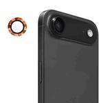 For iPhone 17 Air ENKAY 9H Rear Lens Aluminium Alloy Tempered Glass Film(Orange)