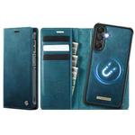 For Samsung Galaxy A13 / A04s CaseMe C49 Magnetic RFID Blocking Detachable Wallet Leather Phone Case(Green)