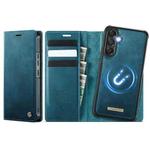 For Samsung Galaxy A14 5G / M44 CaseMe C49 Magnetic RFID Blocking Detachable Wallet Leather Phone Case(Green)