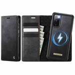 For Samsung Galaxy A15 CaseMe C49 Magnetic RFID Blocking Detachable Wallet Leather Phone Case(Black)