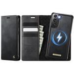 For Samsung Galaxy S21 5G CaseMe C49 Magnetic RFID Blocking Detachable Wallet Leather Phone Case(Black)