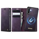 For Samsung Galaxy A56 / A36 CaseMe C49 Magnetic RFID Blocking Detachable Wallet Leather Phone Case(Purple)
