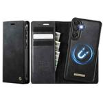 For Samsung Galaxy A55 / A35 5G CaseMe C49 Magnetic RFID Blocking Detachable Wallet Leather Phone Case(Black)