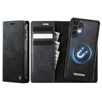 For Samsung Galaxy A13 / A04s CaseMe C49 Magnetic RFID Blocking Detachable Wallet Leather Phone Case(Black)