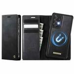 For Samsung Galaxy A52 / A52s CaseMe C49 Magnetic RFID Blocking Detachable Wallet Leather Phone Case(Black)
