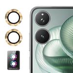For Xiaomi Mix Flip 2 ENKAY Hat-Prince 9H Rear Camera Lens Aluminium Alloy Tempered Glass Film(Golden)