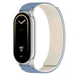 For Xiaomi Smart Band 10 / 9 / 8 Soft Silicone Magnetic Watch Band(Blue Starlight)