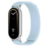 For Xiaomi Smart Band 10 / 9 / 8 Soft Silicone Magnetic Watch Band(Blue)