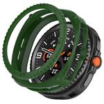 For Samsung Galaxy Watch8 Classic 46mm Hollow Digital Armor TPU Watch Protective Cover(Green)