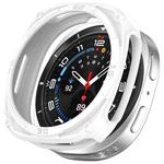 For Samsung Galaxy Watch8 40mm Hollow Digital Armor TPU Watch Protective Cover(White)
