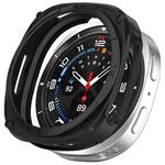 For Samsung Galaxy Watch8 40mm Hollow Digital Armor TPU Watch Protective Cover(Black)