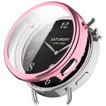 For Xiaomi Watch S4 41mm Electroplated All Coverage TPU Watch Protective Cover(Pink)