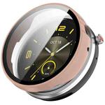 For Honor Watch Fit Elegant Tempered Film Integrated PC Watch Protective Cover(Pink)