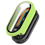 For Xiaomi Smart Band 10 / 10 NFC Tempered Film Integrated PC Watch Protective Cover(Matte Green)
